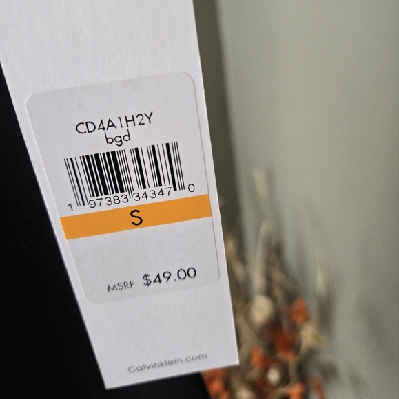 Calvin klein Dress Black/Gold - Picture 4 of 5